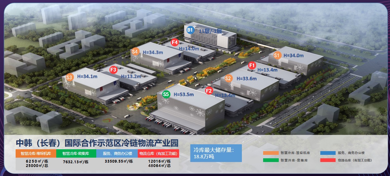 长春中韩产业园规划图图片
